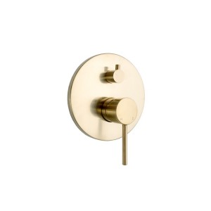 Bloom Shower Diverter Brushed Brass